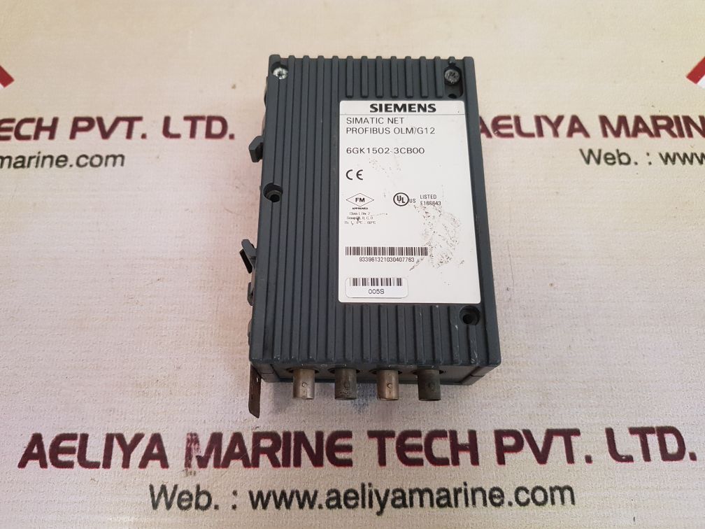 Siemens 6gk 1502 3cb00 simatic net profibus olm/g12
