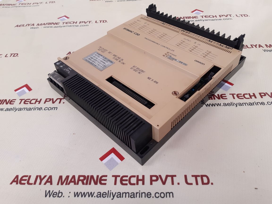 Omron sysmac c20 programmable controller c20-sc072 3g2c7-sc072