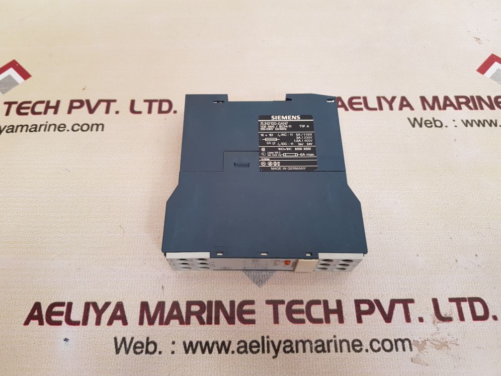 Siemens 3un2100-0an7 thermistor protection relay new
