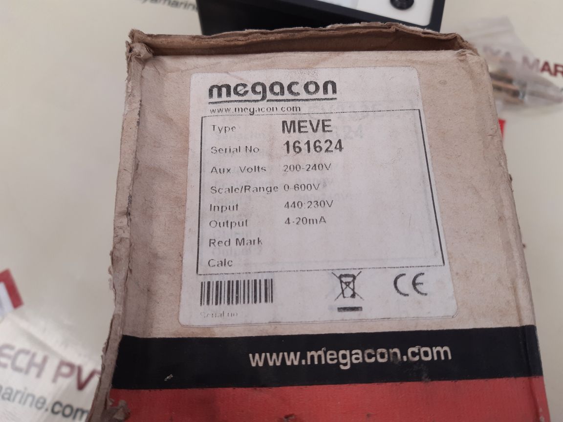 Megacon meve volt meter 0-600v