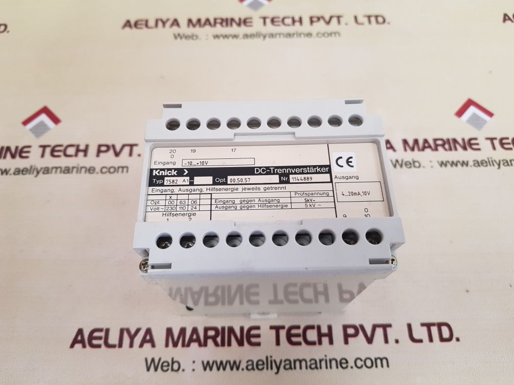 Knick 7582 a1 dc isolation amplifier
