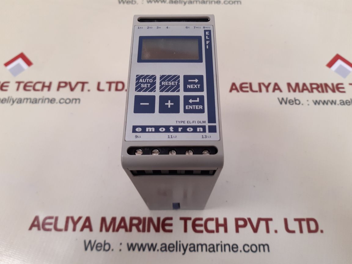 Emotron el-fi dlm digital load monitor 01-1781-42
