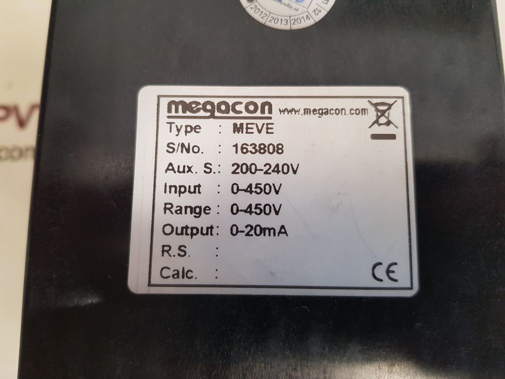 Megacon meve volt meter 0-450v
