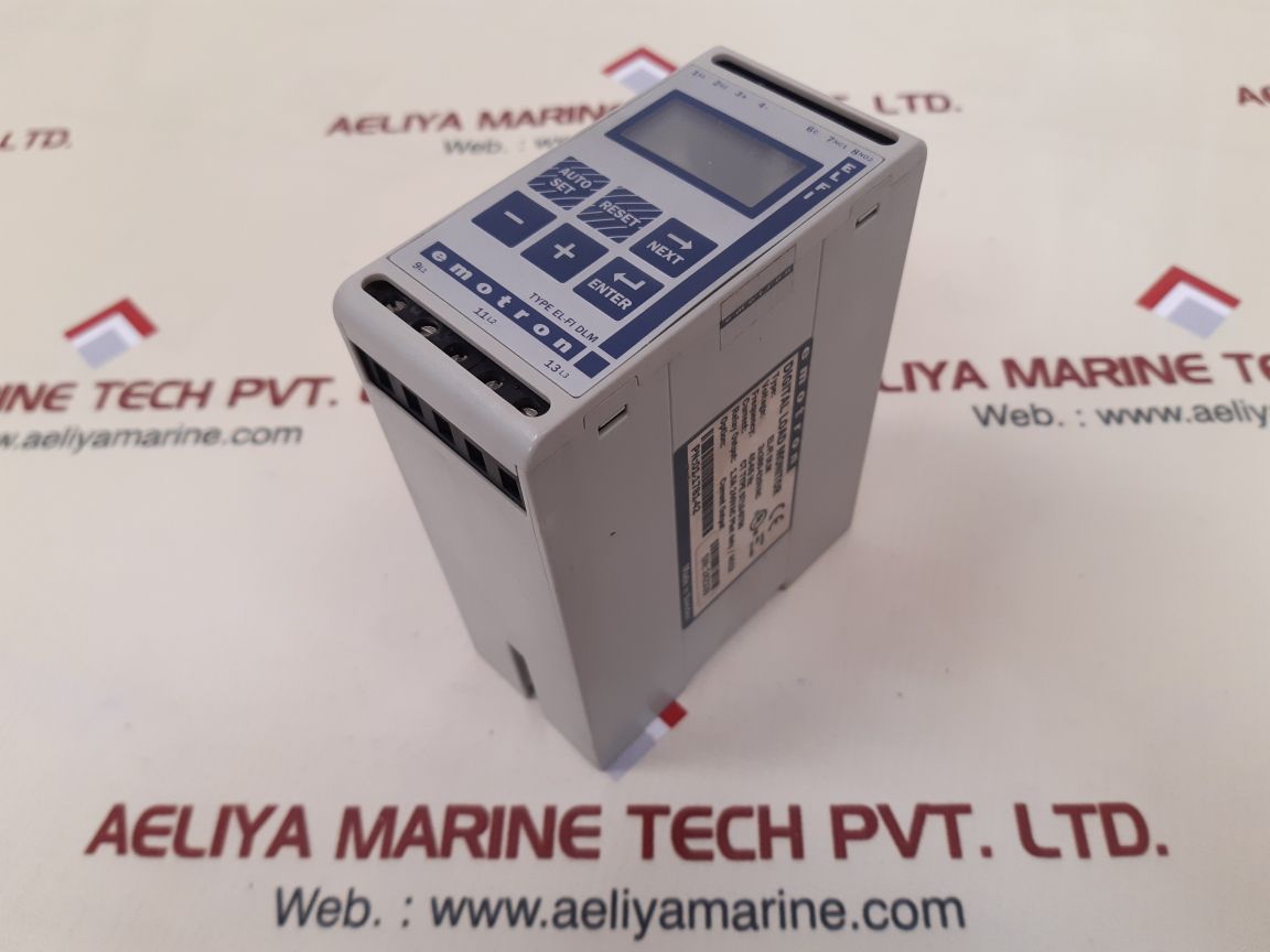 Emotron el-fi dlm digital load monitor 01-1781-42