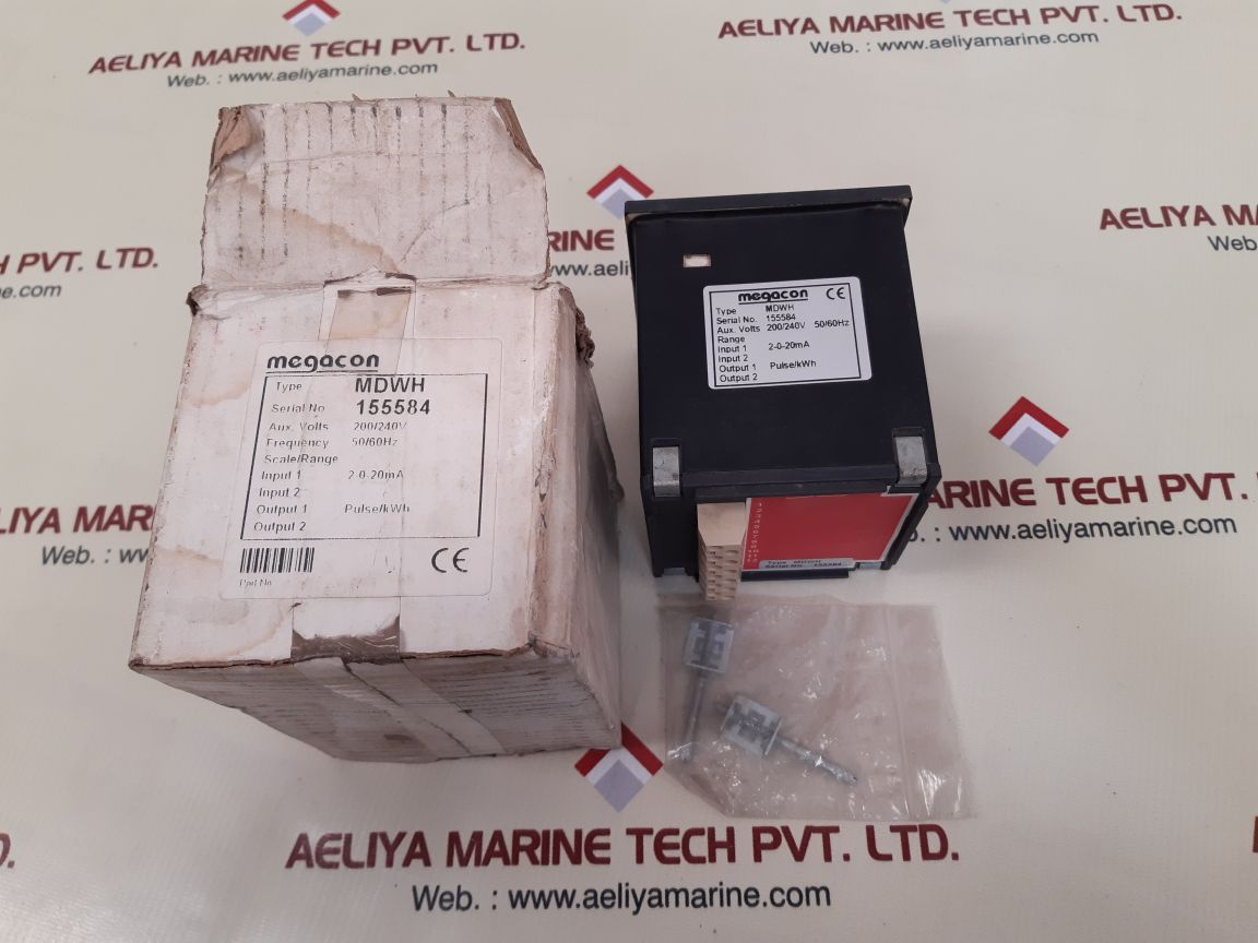 Megacon mdwh kw hour meter