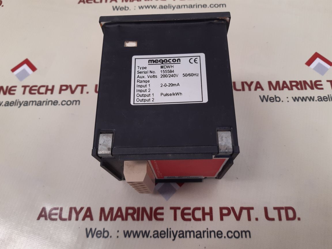 Megacon mdwh kw hour meter