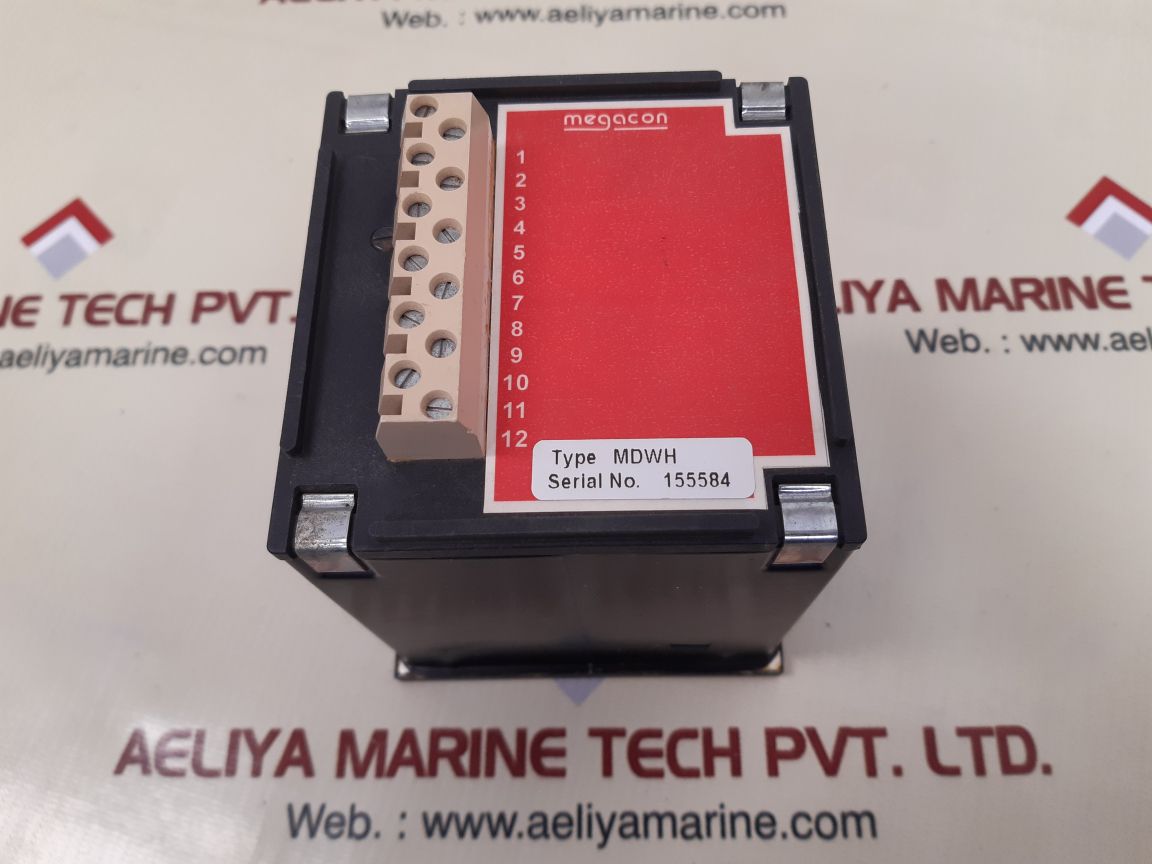 Megacon mdwh kw hour meter