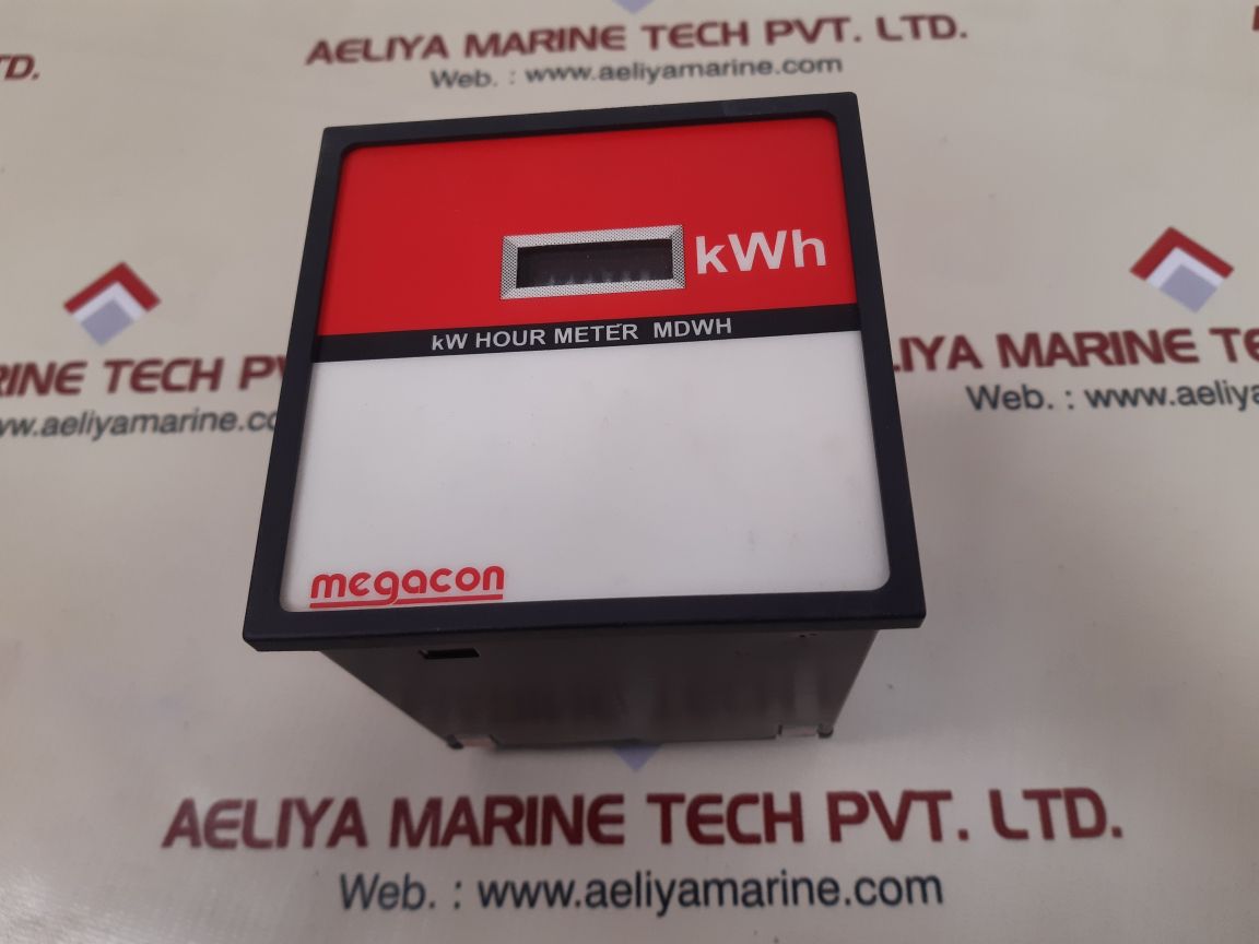 Megacon mdwh kw hour meter