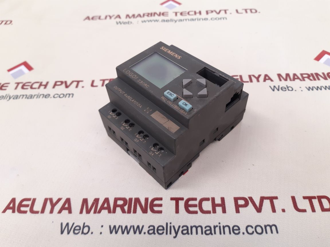 Siemens 6ed1 052-1fb00-0ba3 logo! 230rc module