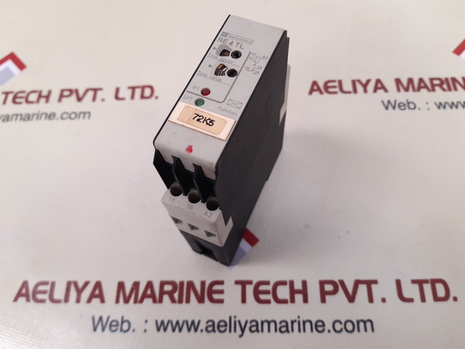 Telemecanique Re 4 Tl11Bu Time Delay Relay Used
