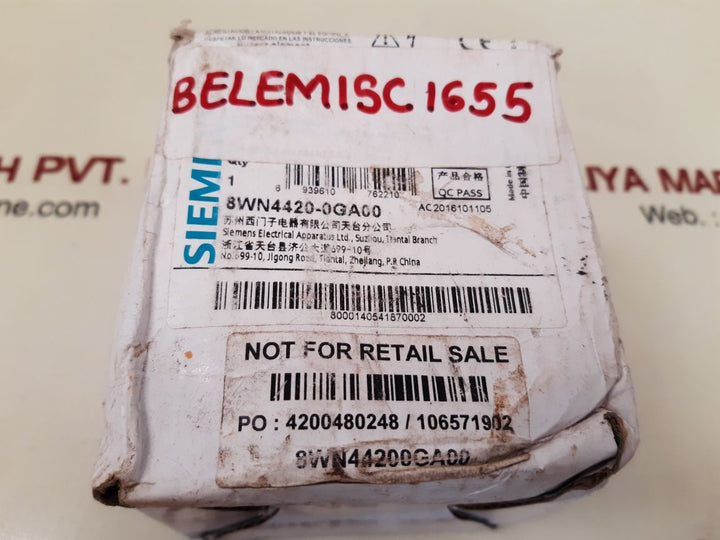 Siemens 8wn4420-0ga00 continuous buzzer
