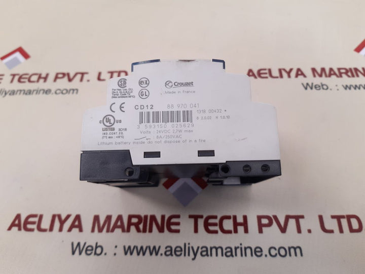 Crouzet cd12 millenium 3 88 970 041 programmable logic controllers