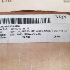 Hubbell 69hau1z145175 pressure control switch
