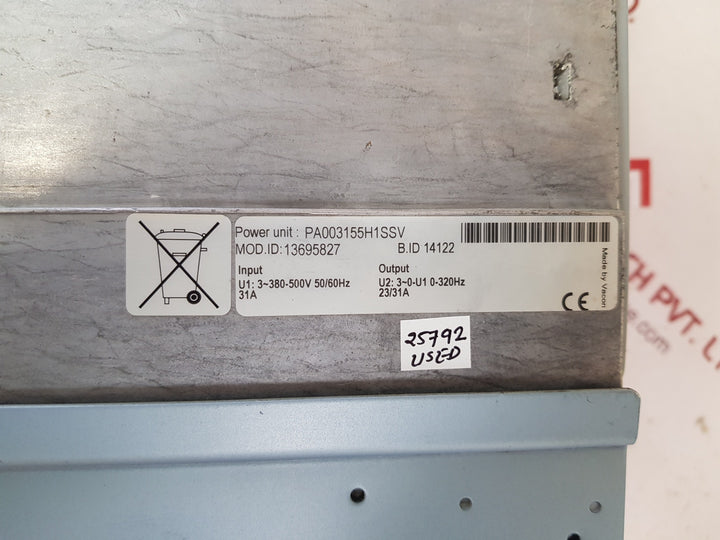vacon nxs00315a5h1ssva1a2000000 frequency converter pa003155h1ssv