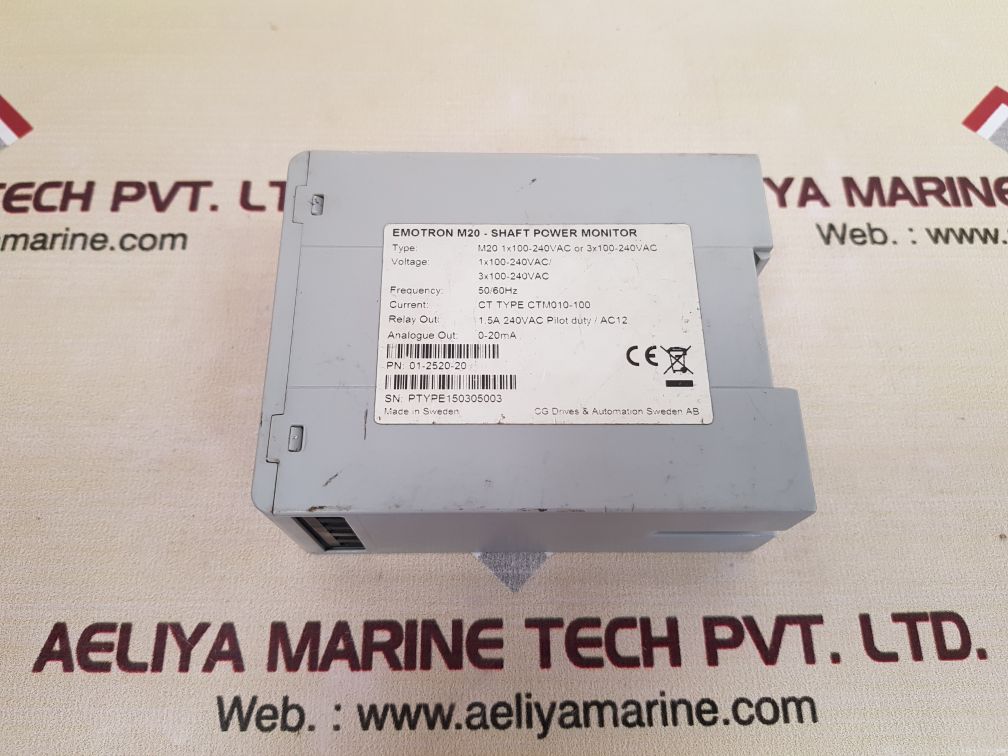 Emotron m20 shaft power monitor 
