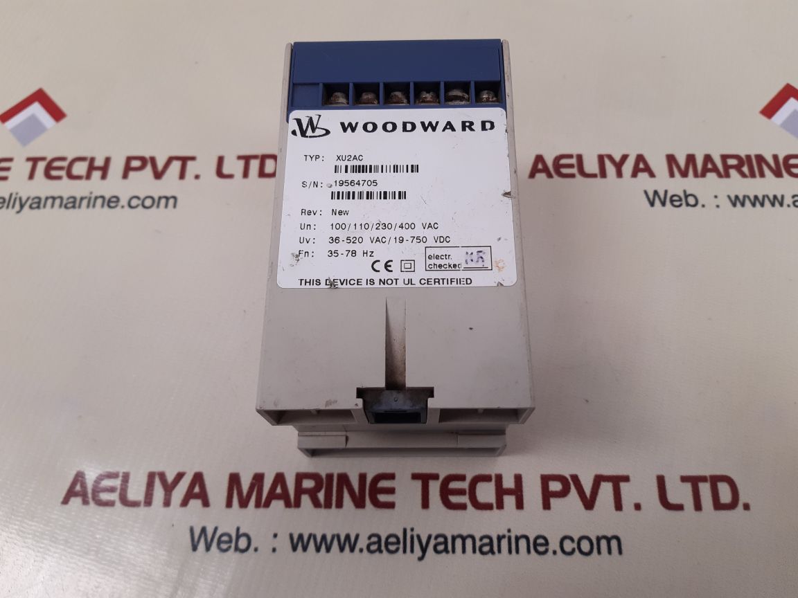 Woodward xu2-ac ac voltage relay