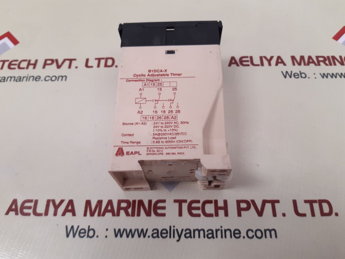 Electronic automation b1dca-x cyclic adjustable timer 0.6s to 60min