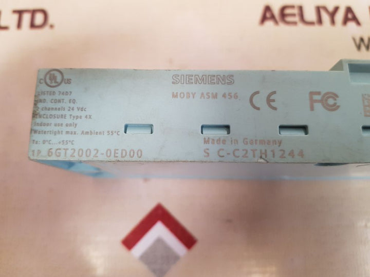 Siemens 6gt2002-0ed00 moby asm 456 communications interface module
