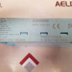 Siemens 6gt2002-0ed00 moby asm 456 communications interface module
