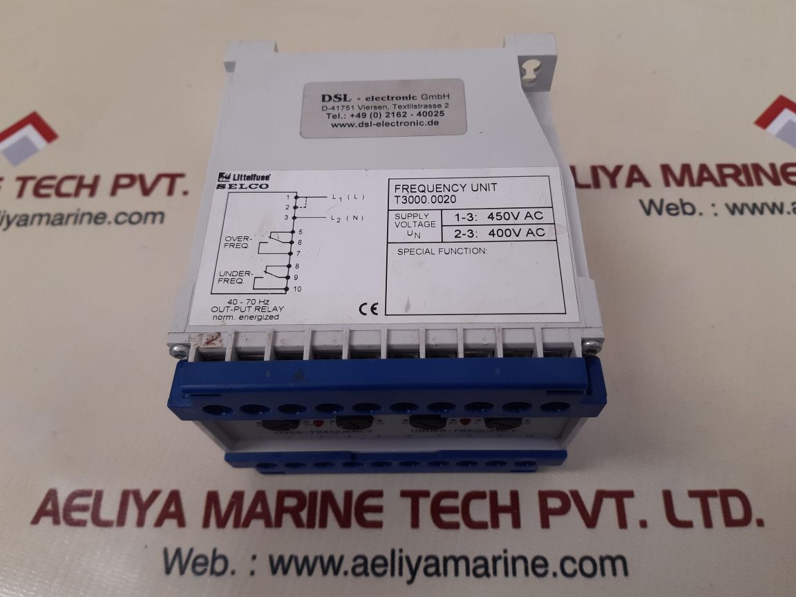 Selco t3000 frequency unit t3000.0020
