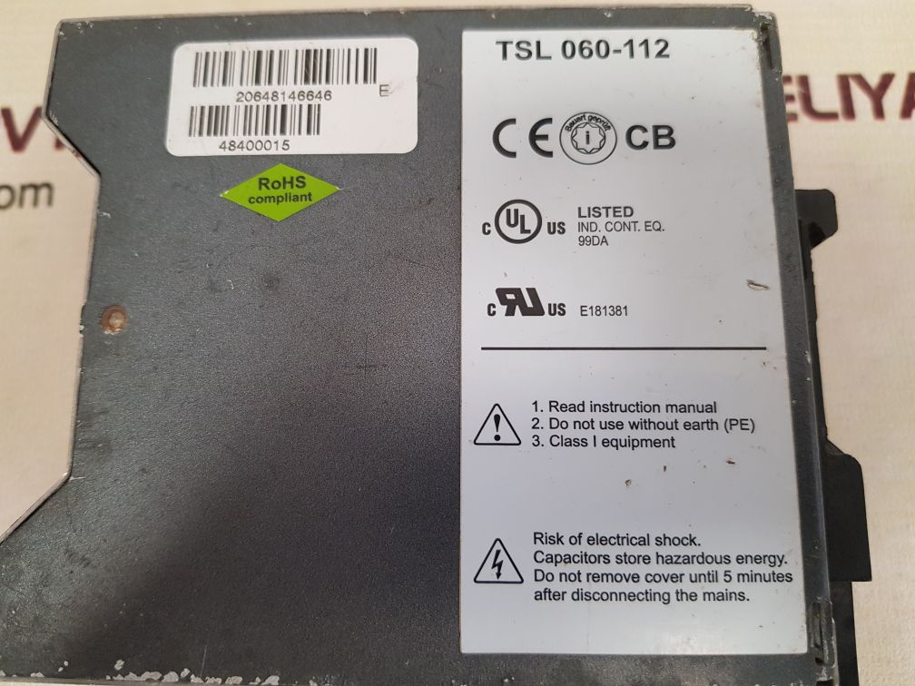 Traco power tsl 060-112 industrial power supply

