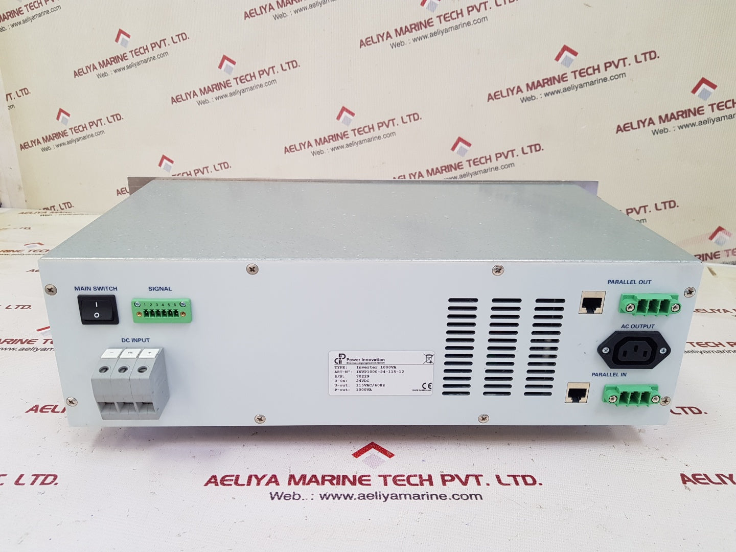 Power innovation invp1000-24-115-12 inverter 1000va