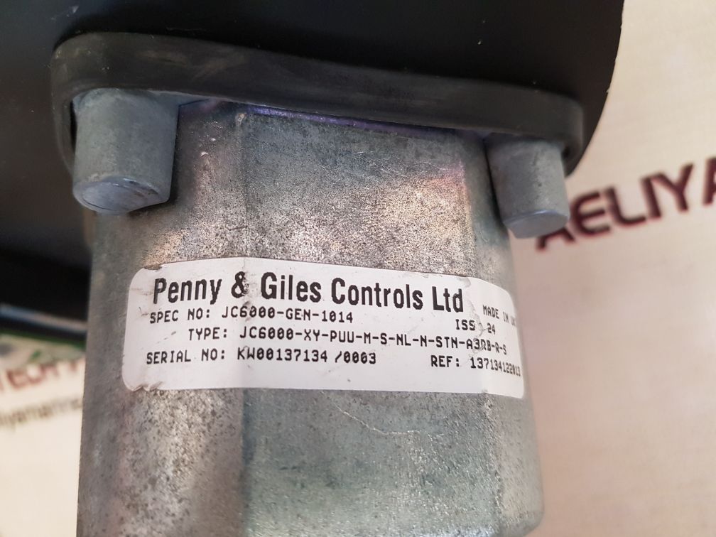 Penny & giles jc6000-xy-puu-m-s-nl-stn-a3rb-r-s joystick controller
