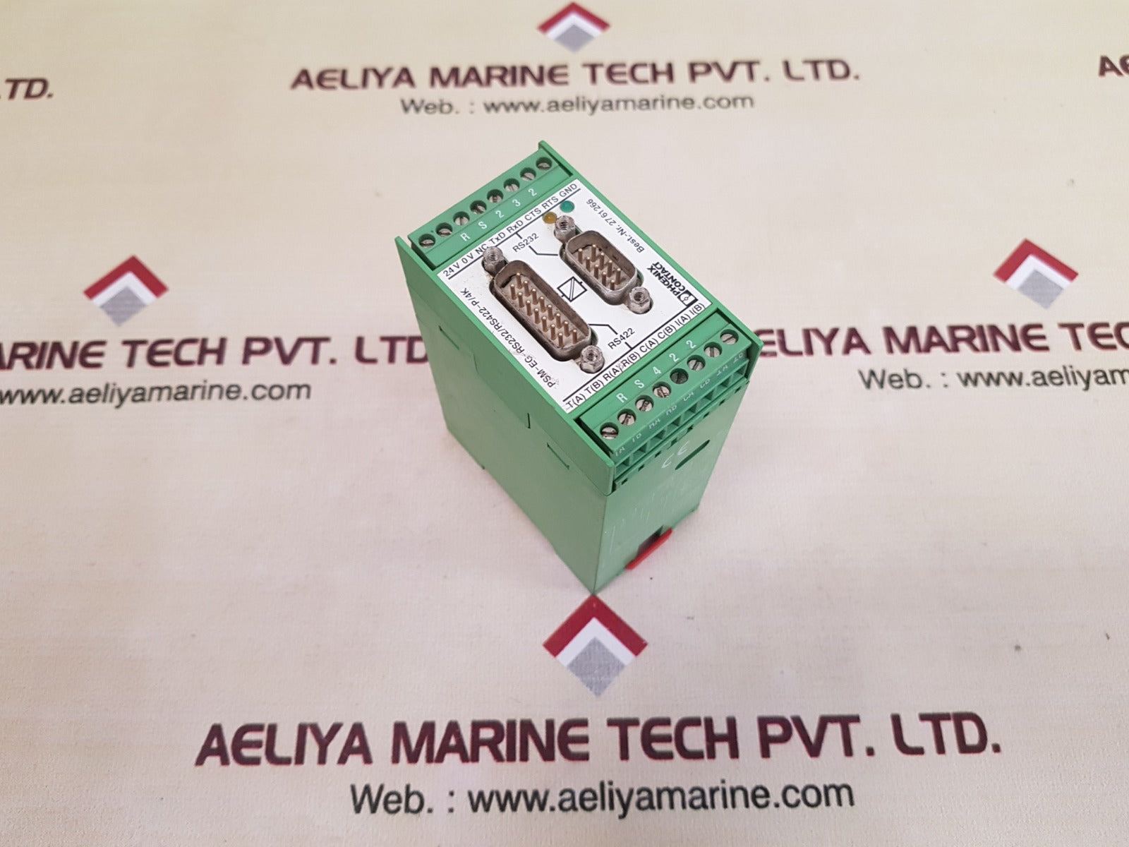 Phoenix contact psm-eg-rs232/rs422-p/4k interface module 2761266