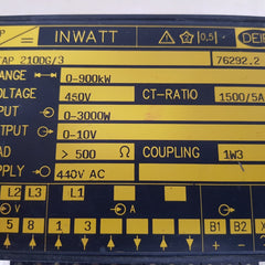 Deif tap 210dg /3 76292.2 transducer 0-900 kw