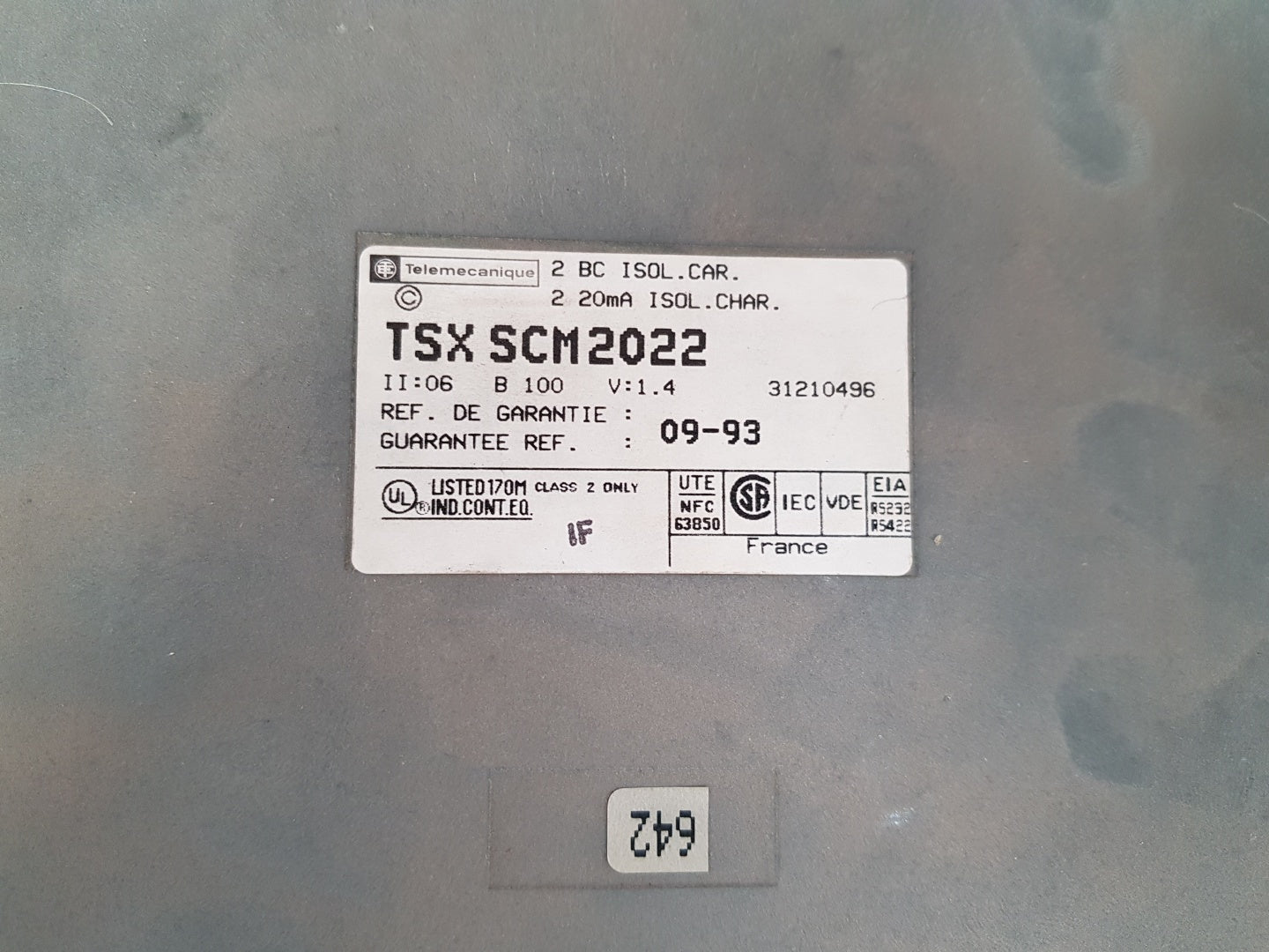 Telemecanique tsxsup702,tsx 67-410,tsx scm2022,tsx scm2111,tsxdst3292 rack 