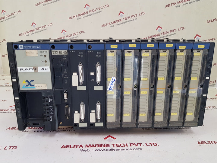 Telemecanique tsxsup702,tsx 67-410,tsx scm2022,tsx scm2111,tsxdst3292 rack 
