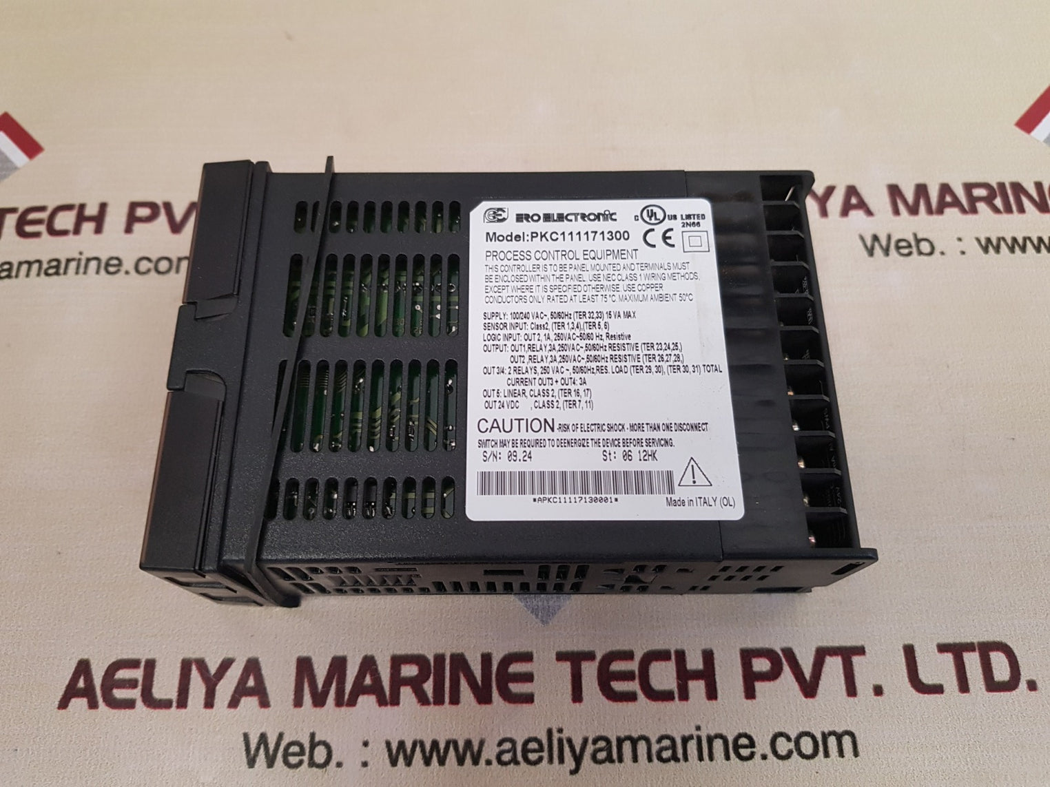 Ero electronic pkc111171300 process control equipment