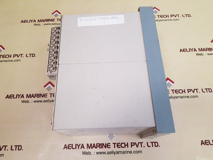 Siemens siprotec 7sj6101-5eb90-1fa0 protective relay with backlit text display