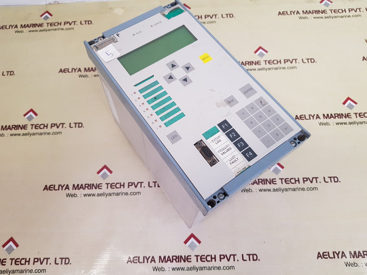 Siemens siprotec 7sj6101-5eb90-1fa0 protective relay with backlit text display