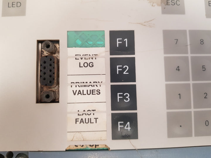Siemens siprotec 7sj6101-5eb90-1fa0 protective relay with backlit text display