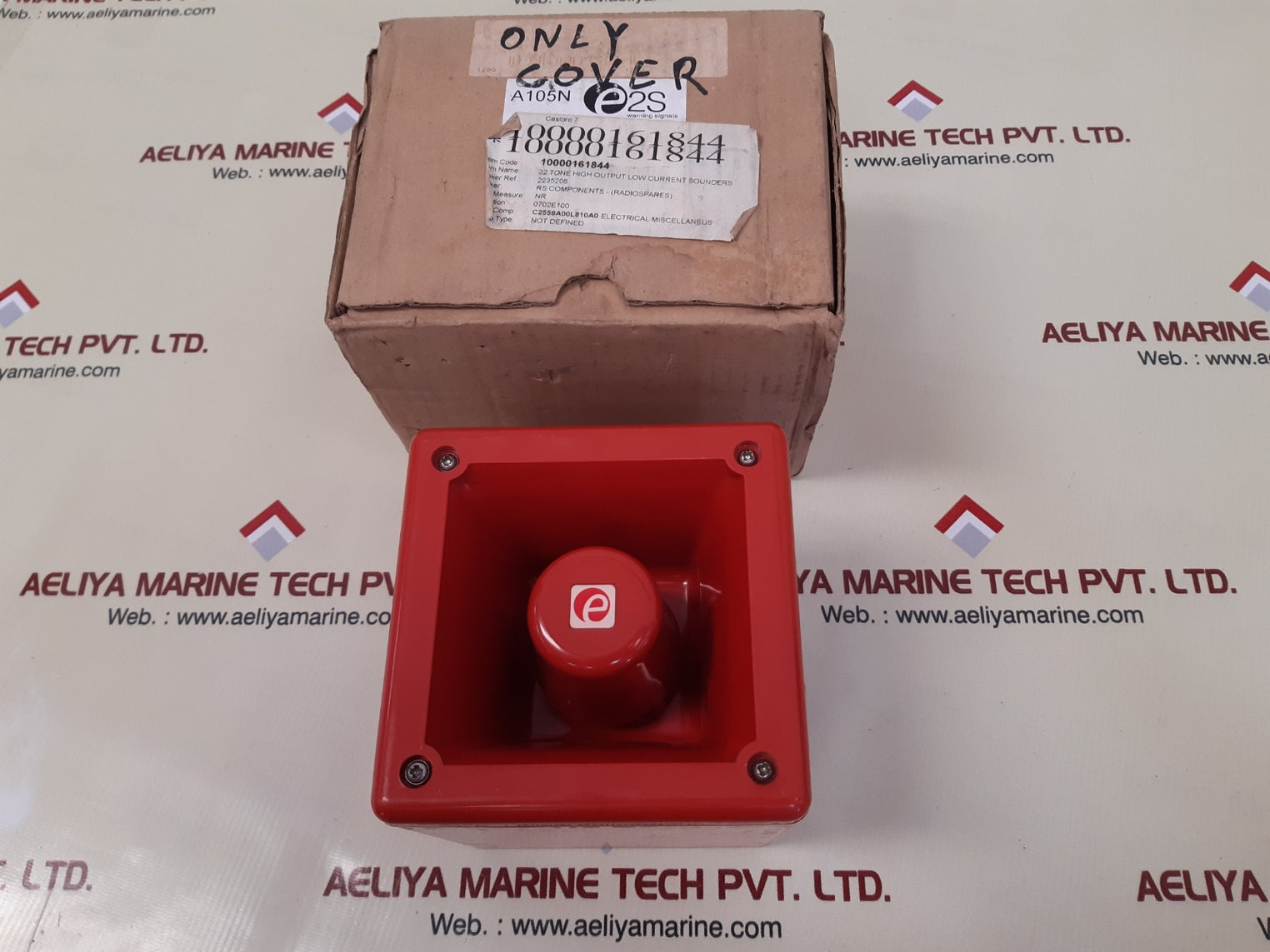 E2s warning signals a105n alert alarm sound 230vac 50/60 hz