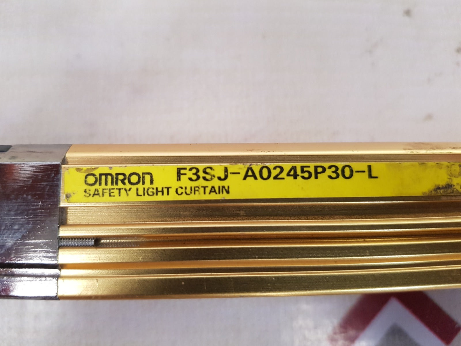 Omron espe sil3 safety light curtain f3sj-a0245p30-l