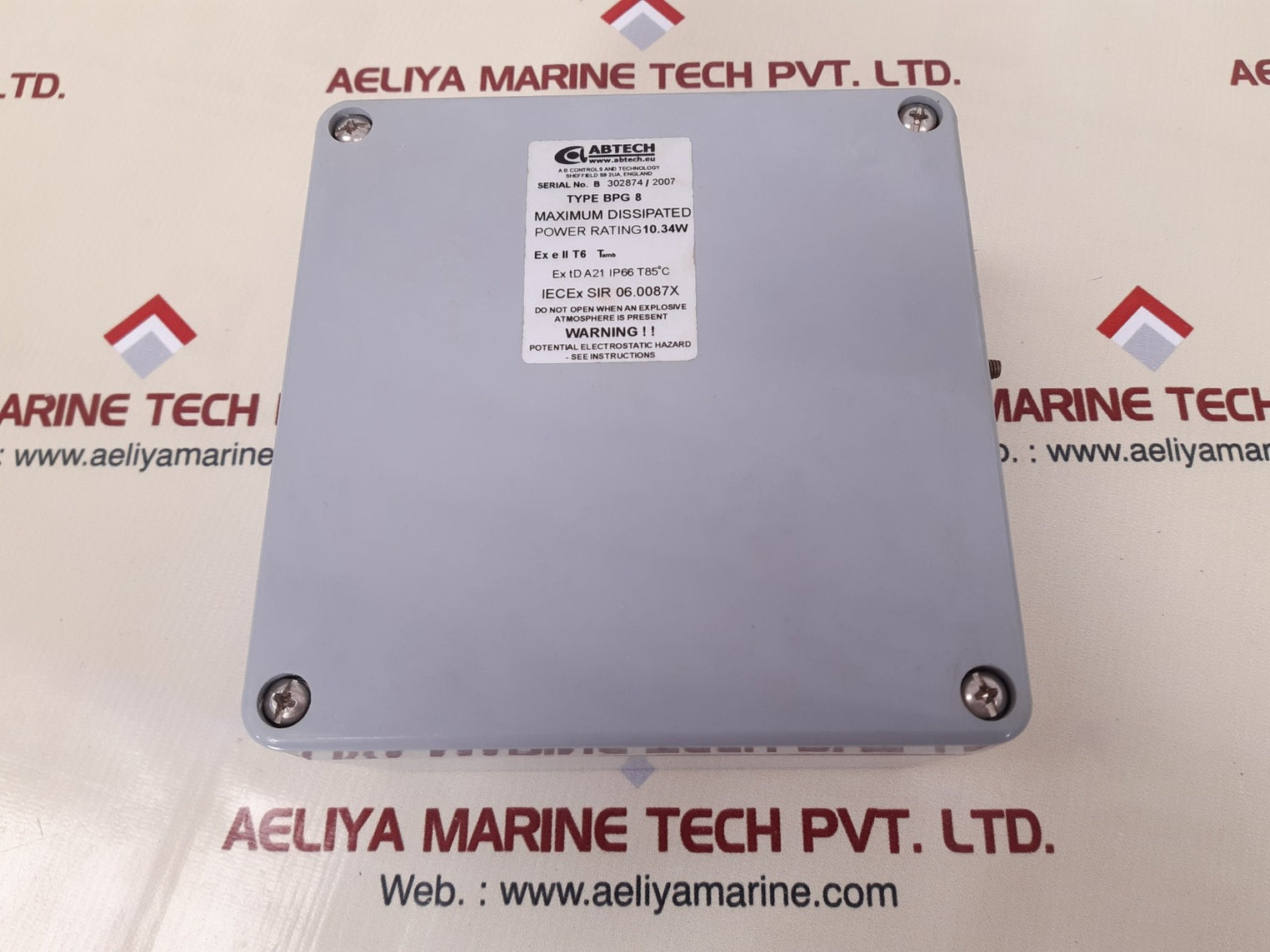 Abtech bpg8-iecex enclosure
