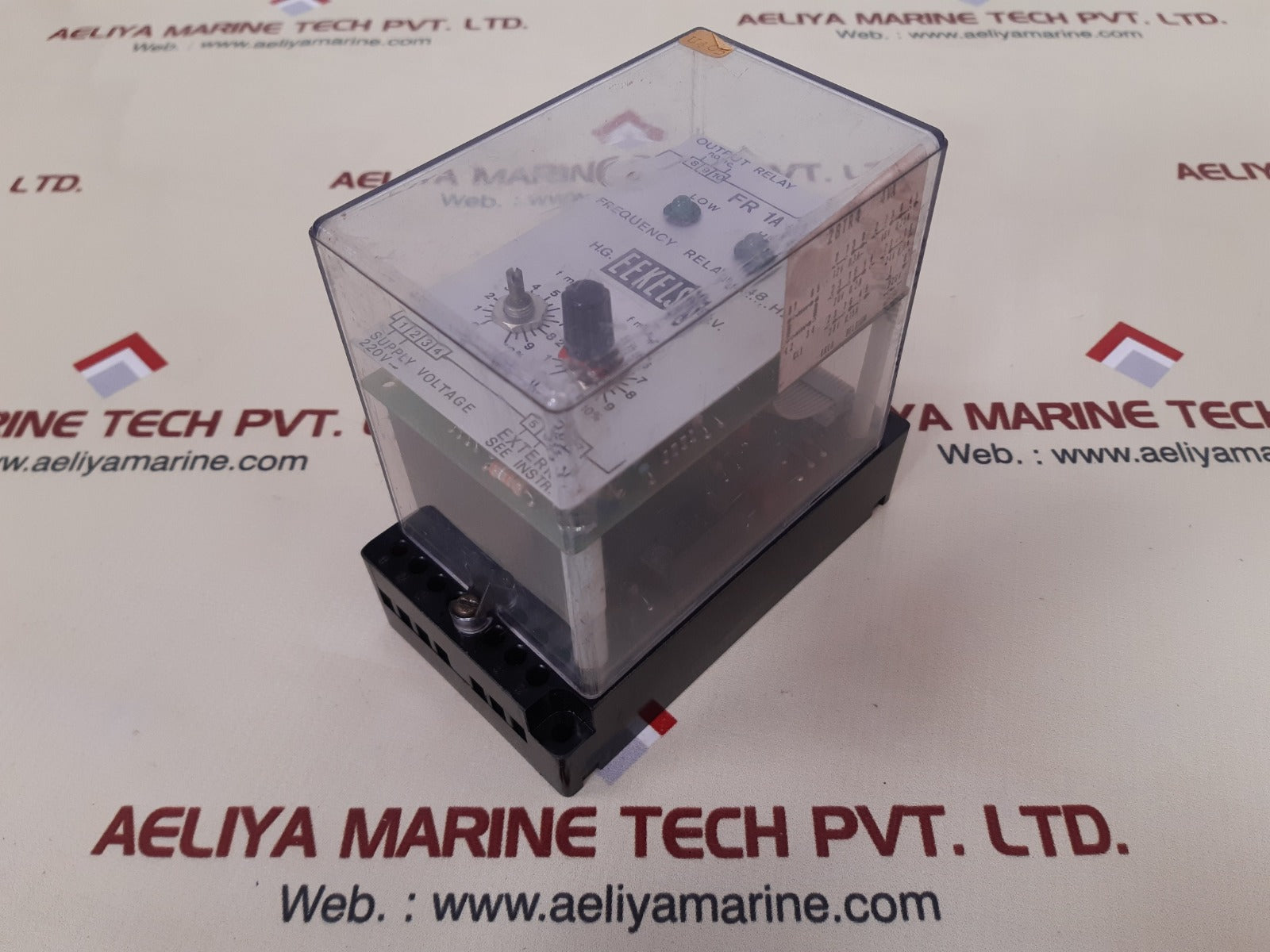 Eekels fr 1a frequency relay 48 hz
