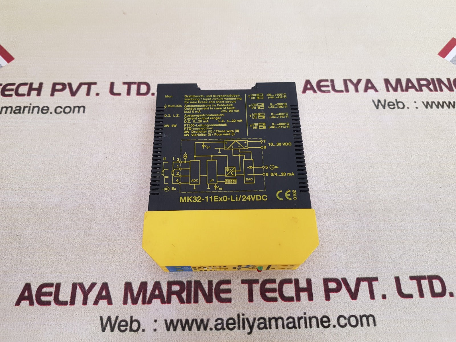 Turck mk32-11ex0-li/24vdc measuring amplifier