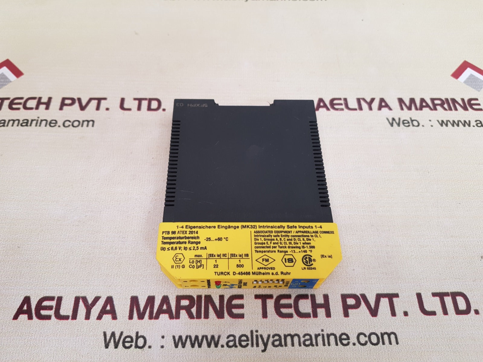 Turck mk32-11ex0-li/24vdc measuring amplifier