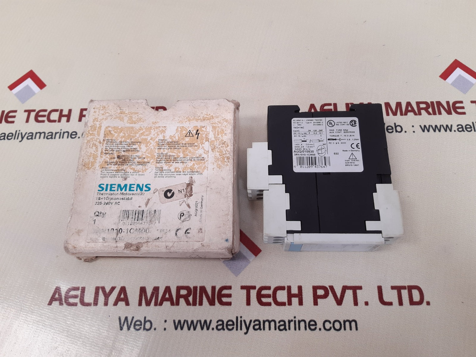 Siemens Sirius 3R 3Rn1010-1Cm00 Motor Protection Relay