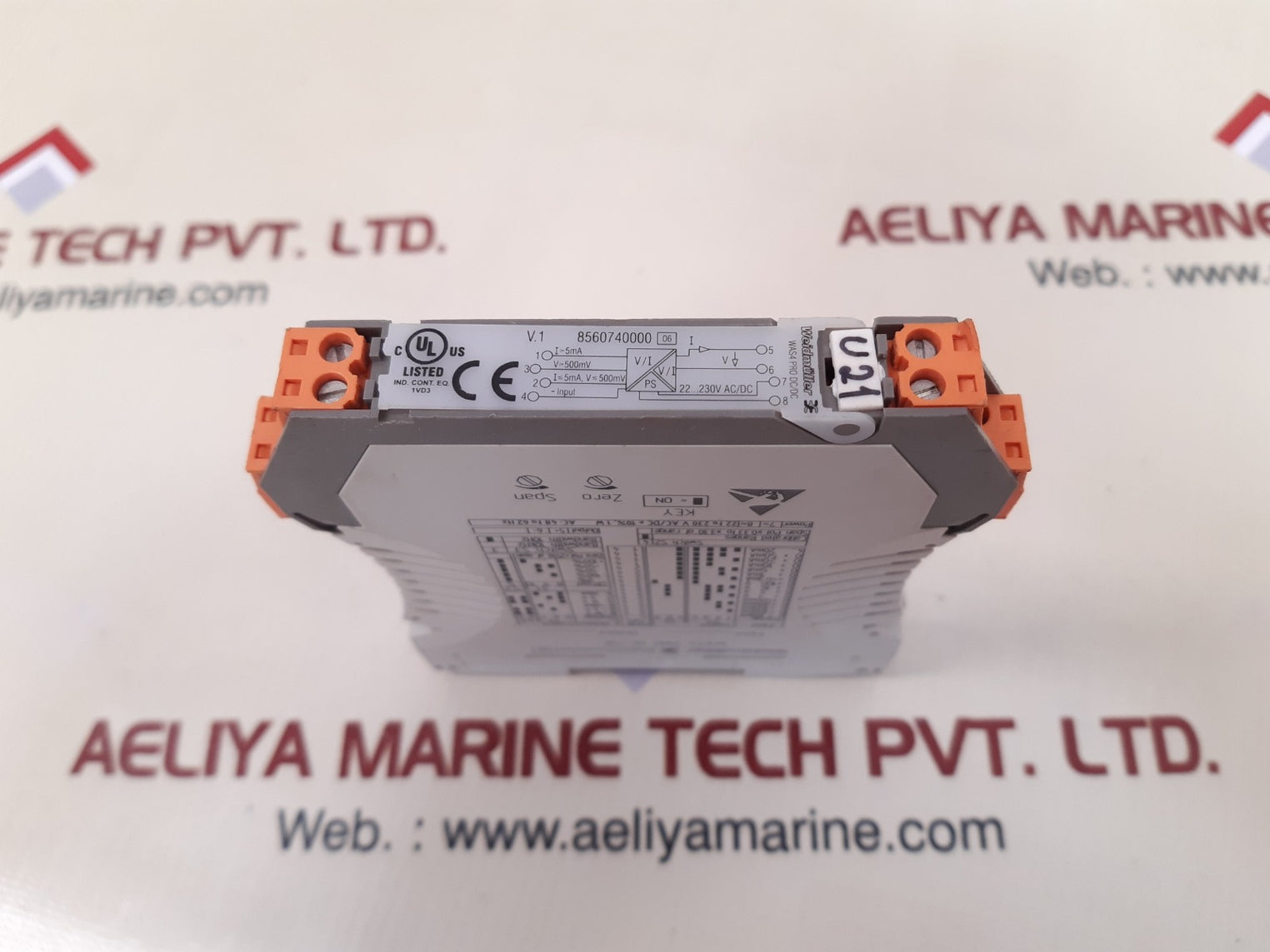 Weidmuller 8560740000 analog signal isolator
