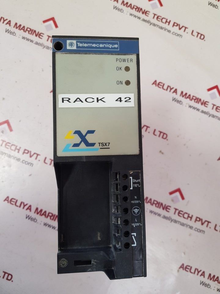 Telemecanique Tsxsup40,Tsxles20,Tsxdet3212 Module Rack