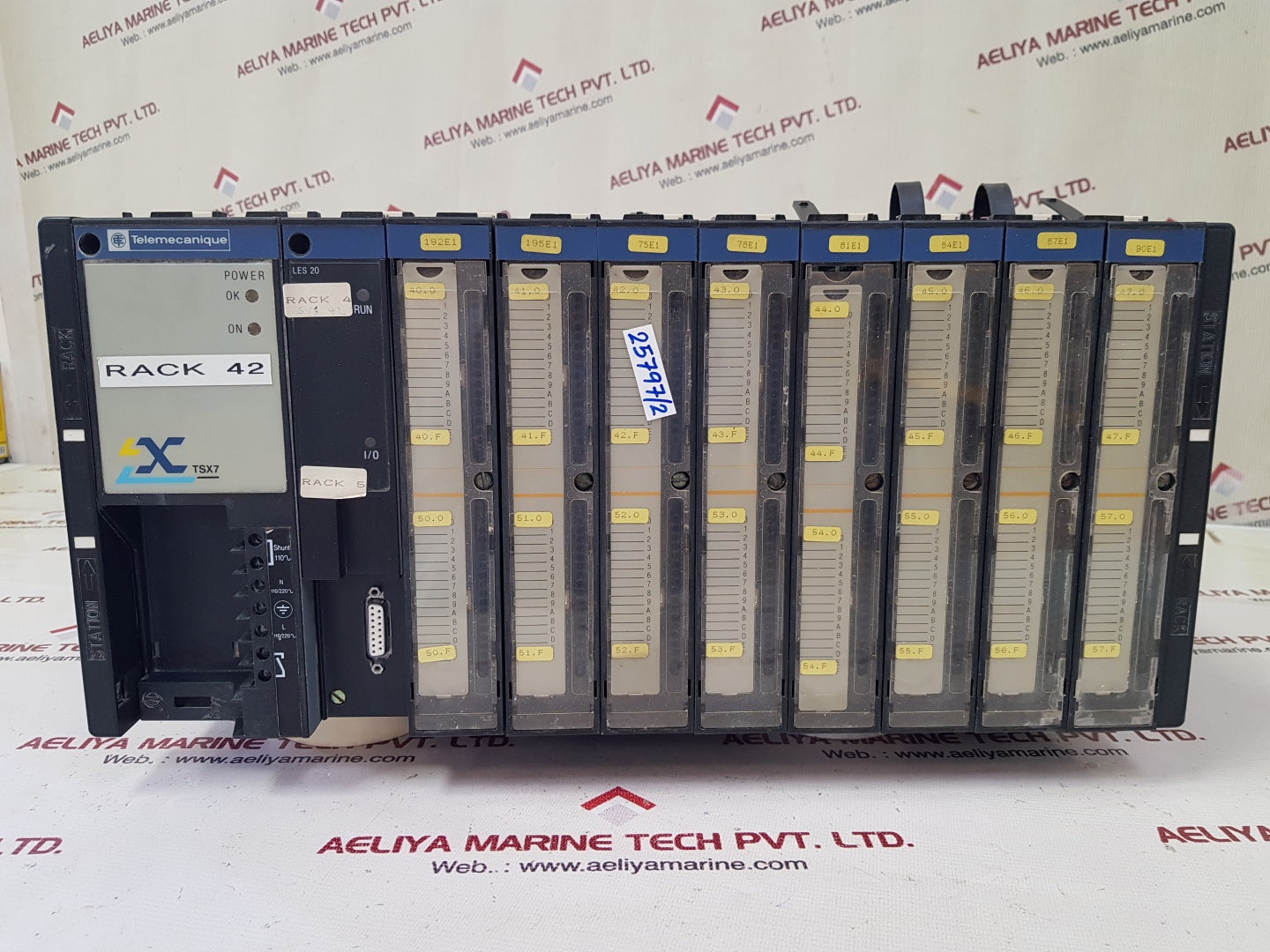 Telemecanique Tsxsup40,Tsxles20,Tsxdet3212 Module Rack