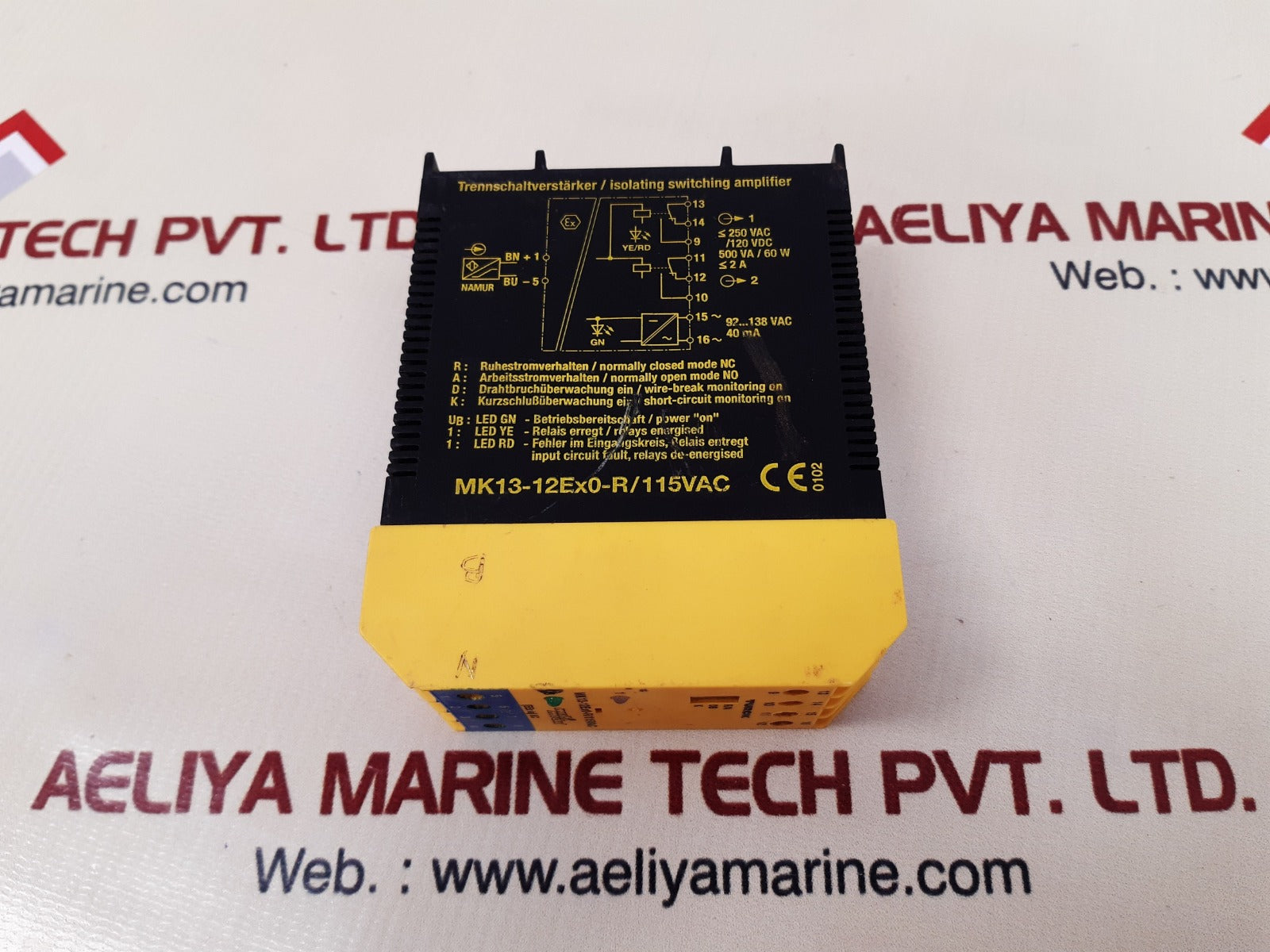 Turck mk13-12ex0-r/115vac multimodule 