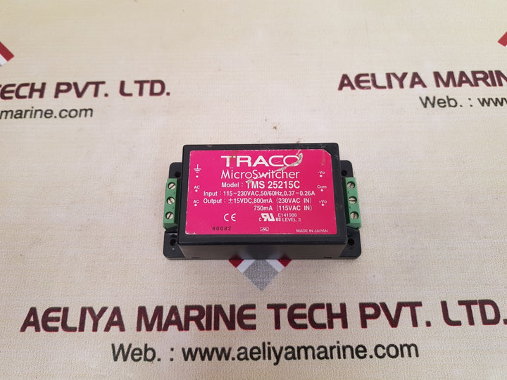 Traco tms 25215c power supply module