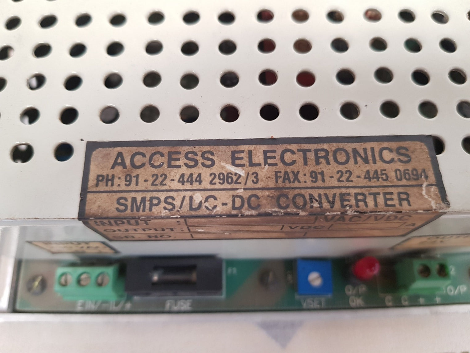 Access electronics smps/dc-dc converter