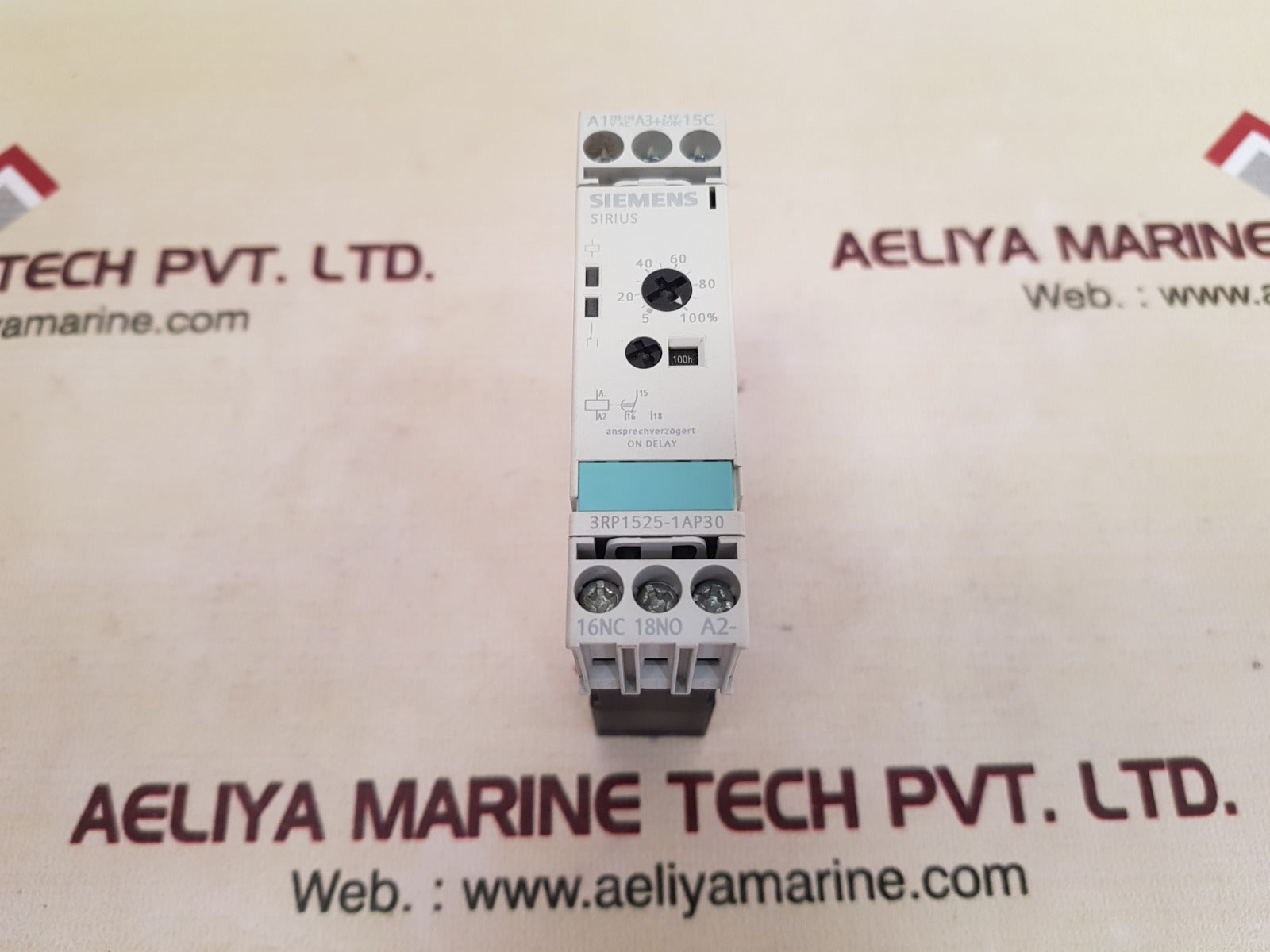 Siemens sirius 3rp1525-1ap30 time relay 50 hz