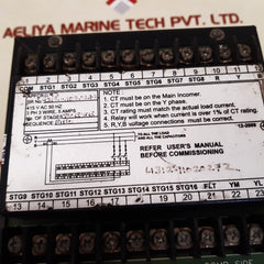 Syntron  1143 automatic power factor control relay 5amps 